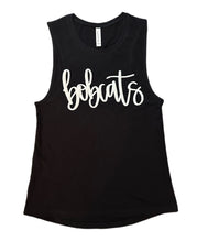 Load image into Gallery viewer, GLOW IN THE DARK Puff Bobcat Tank