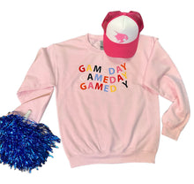 Load image into Gallery viewer, Pink Game Day Sweatshirt