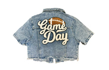 Load image into Gallery viewer, Pick Your Patch GAME DAY Denim Jacket (Various Options)
