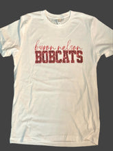 Load image into Gallery viewer, Byron Nelson Bobcats Pink Glitter Tee