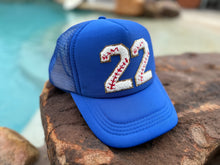 Load image into Gallery viewer, Custom Number Baseball Hats