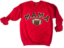 Load image into Gallery viewer, Football Mama Patch Sweatshirt (Various Colors)
