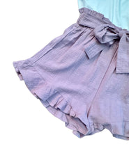 Load image into Gallery viewer, Lavender Ruffle Shorts