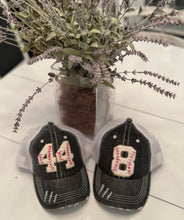 Load image into Gallery viewer, Custom Number Baseball Hats