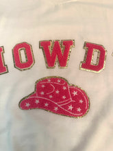 Load image into Gallery viewer, Howdy Sweatshirt (Pink or Black)
