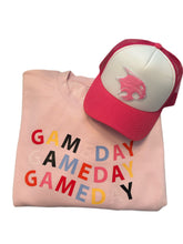 Load image into Gallery viewer, Pink Game Day Sweatshirt