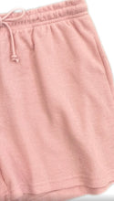 Load image into Gallery viewer, Pink Waffle Short Set