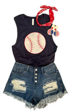 Load image into Gallery viewer, Chenille Patch Baseball Tanks