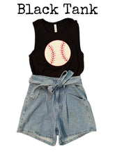 Load image into Gallery viewer, Chenille Patch Baseball Tanks