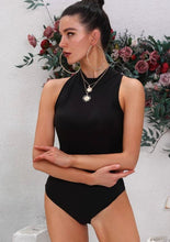 Load image into Gallery viewer, Black Back Out Bodysuit