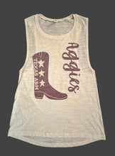 Load image into Gallery viewer, Texas A&M Boot Tops (Tank Top & Tee)