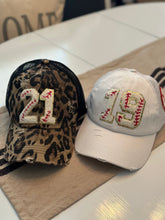 Load image into Gallery viewer, Custom Number Baseball Hats
