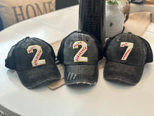 Load image into Gallery viewer, Custom Number Baseball Hats