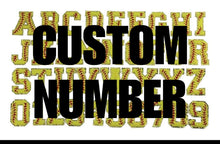 Load image into Gallery viewer, Custom Softball Number Hats
