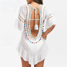 Load image into Gallery viewer, Pom Pom Cover Up
