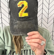 Load image into Gallery viewer, Custom Softball Number Hats