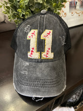 Load image into Gallery viewer, Custom Number Baseball Hats