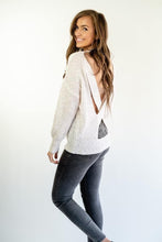 Load image into Gallery viewer, Athens Cross Back Light-Weight Sweater
