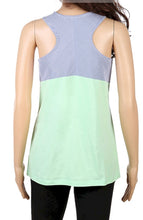 Load image into Gallery viewer, Seersucker Accent Racerback Tank Top