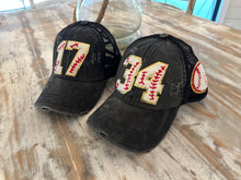 Load image into Gallery viewer, Custom Number Baseball Hats
