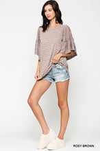 Load image into Gallery viewer, Starlet in Stripes Top (2 Colors)