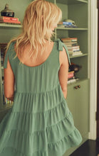 Load image into Gallery viewer, Bella Dress in Sage - The Barron Boutique