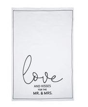 Load image into Gallery viewer, Love & Kisses Tea Towel