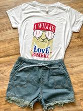 Load image into Gallery viewer, I Willie Love Baseball Tee