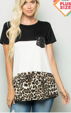Load image into Gallery viewer, Colorblock PLUS Top - The Barron Boutique