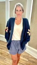 Load image into Gallery viewer, Not Your Grandmother’s Cardigan (Blue or Cream)