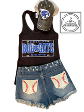 Load image into Gallery viewer, Denim Baseball Laced Shorts