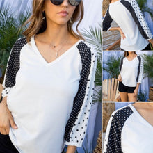 Load image into Gallery viewer, Black & White Polka - The Barron Boutique