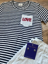 Load image into Gallery viewer, Wrapped in Love Pocket Tee