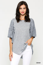 Load image into Gallery viewer, Starlet in Stripes Top (2 Colors)