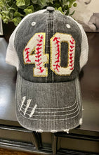 Load image into Gallery viewer, Custom Number Baseball Hats
