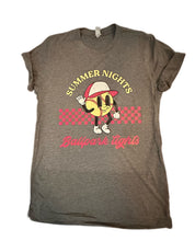 Load image into Gallery viewer, Summer Nights & Ballpark Lights Softball T-Shirt