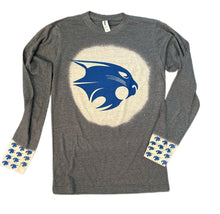 Load image into Gallery viewer, Bleached Bobcat Print Top