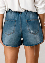 Load image into Gallery viewer, Distressed Denim Shorts - The Barron Boutique