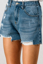 Load image into Gallery viewer, Distressed Denim Shorts - The Barron Boutique