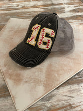 Load image into Gallery viewer, Custom Number Baseball Hats