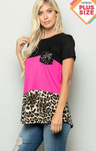 Load image into Gallery viewer, Colorblock PLUS Top - The Barron Boutique