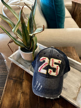 Load image into Gallery viewer, Custom Number Baseball Hats