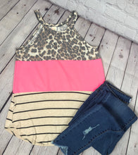 Load image into Gallery viewer, Colorblock Tank - The Barron Boutique