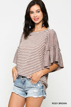 Load image into Gallery viewer, Starlet in Stripes Top (2 Colors)