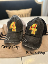 Load image into Gallery viewer, Custom Softball Number Hats
