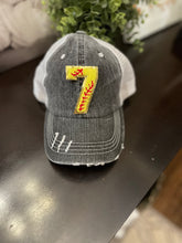 Load image into Gallery viewer, Custom Softball Number Hats