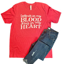 Load image into Gallery viewer, Football & Jesus Tee