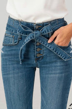 Load image into Gallery viewer, Ribbon Tie Jeans - The Barron Boutique