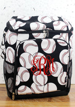 Load image into Gallery viewer, Baseball Backpack Cooler