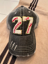 Load image into Gallery viewer, Custom Number Baseball Hats